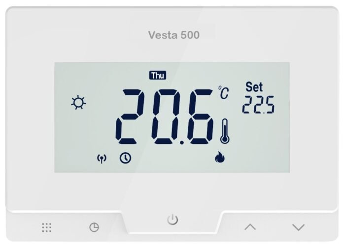 Vesta-500 optimizer thermostaat voor centrale verwarming en stadsverwarming