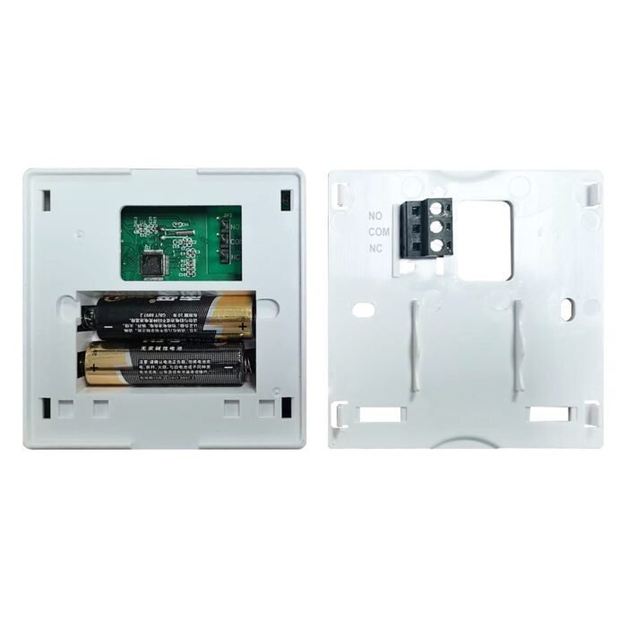 Batterij achterkant en muurplaat Vesta-410