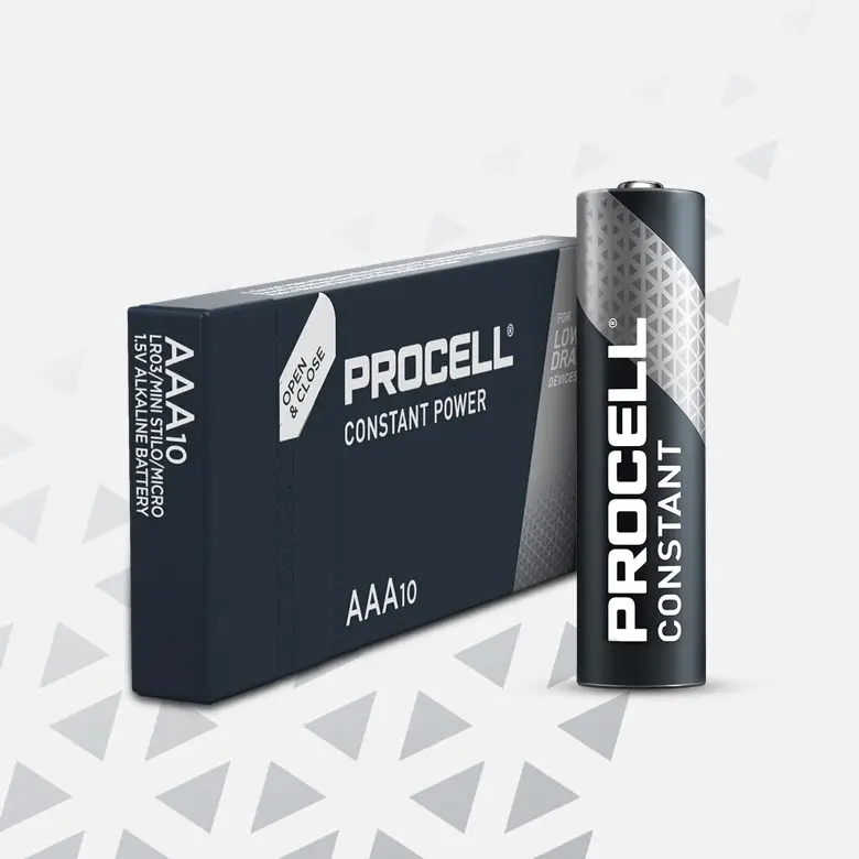Procell AAA met verpakking Alkaline batterij 4 x AAA - Afbeelding 1