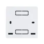 Draadloze wifi thermostaat EasyComfort-484 achterzijde