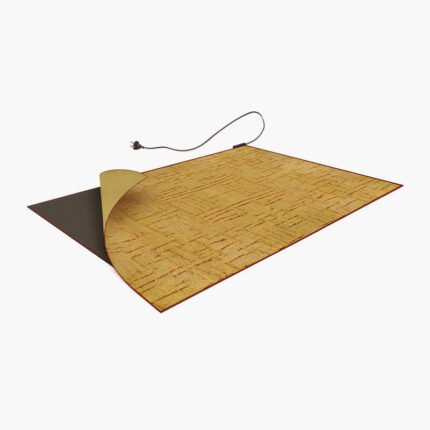 Tapijt vloerkleed verwarming met afdektapijt