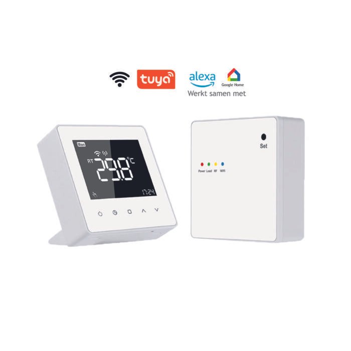 EasyComfort-484-wifi-thermostaat met interface draadloos voor centrale verwarming en elektrische vloerverwarming