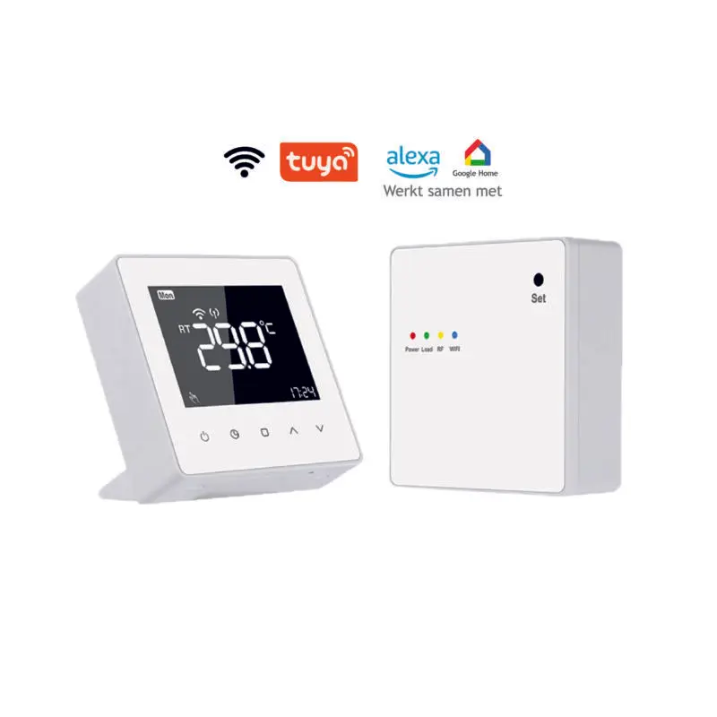 EasyComfort-484-wifi-thermostaat met interface draadloos voor centrale verwarming en elektrische vloerverwarming