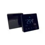 EasyComfort-494 wifi thermostaat met interface schuin achter elkaar