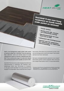 Heatblok vloerisolatie 8mm - 25m² - Afbeelding 4