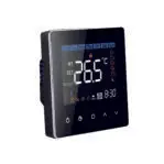 Elektrische vloerverwarming thermostaat Helios-630 wifi met kleuren LCD schuin-front