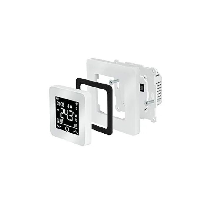 Helios-650 wifi vloerverwarming thermostaat met los frame