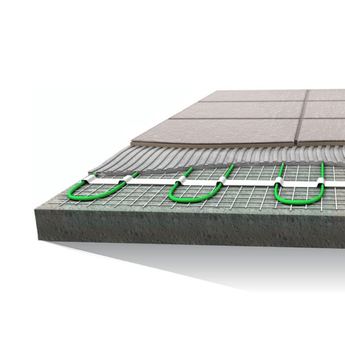 Opbouw vloer bij elektrische vloerverwarming