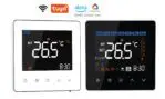 Wifi thermostaat Helios 630-640 voor elektrische vloerverwarming wit en zwart en Alexa en Google-Home