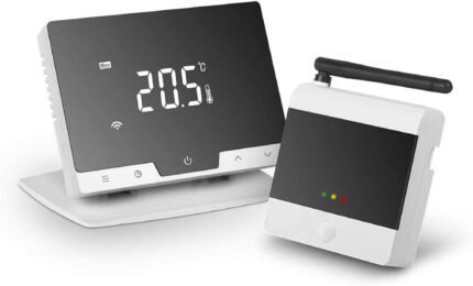 EasyComfort-570 en 574-wifi-thermostaat-draadloos op tafelsteun plus interface