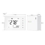 Afmetingen Easycomfort 718-728 thermostaat