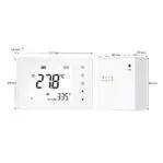 Afmetingen Easycomfort 718-728 thermostaat
