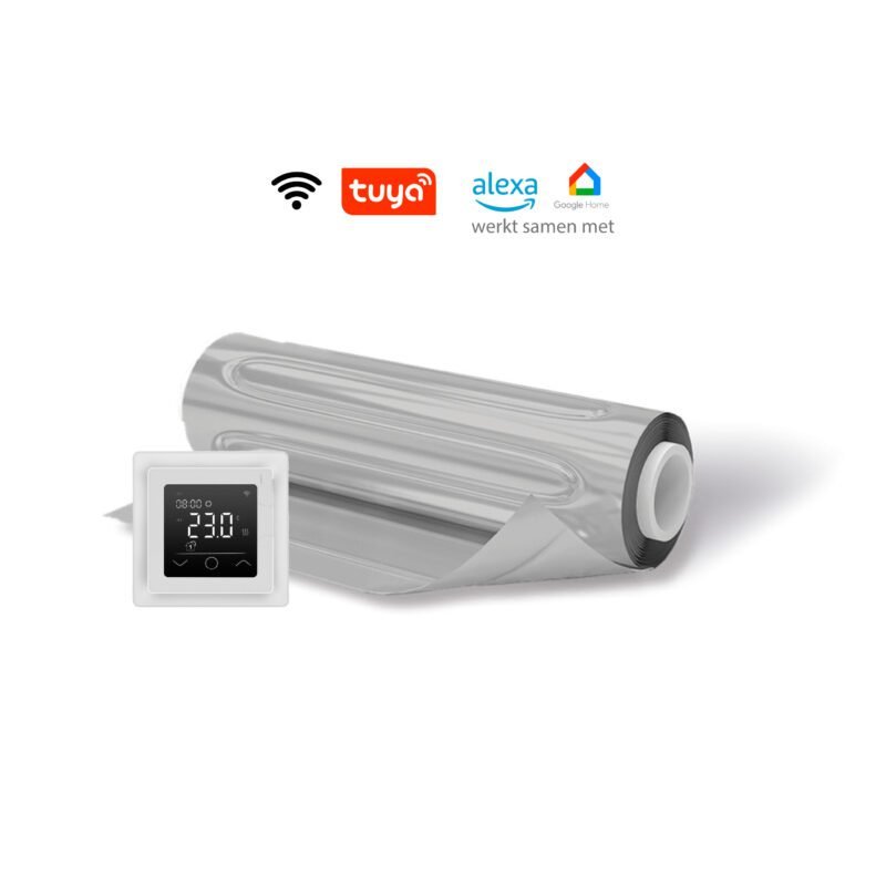 Magma-Alu elektrische-vloerverwarmingsmat met Helios-650 thermostaat