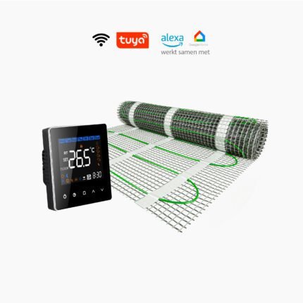 Magma elektrische-vloerverwarmingsmat met Helios-630 thermostaat