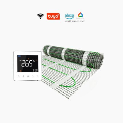 Magma elektrische-vloerverwarmingsmat met Helios-640 thermostaat