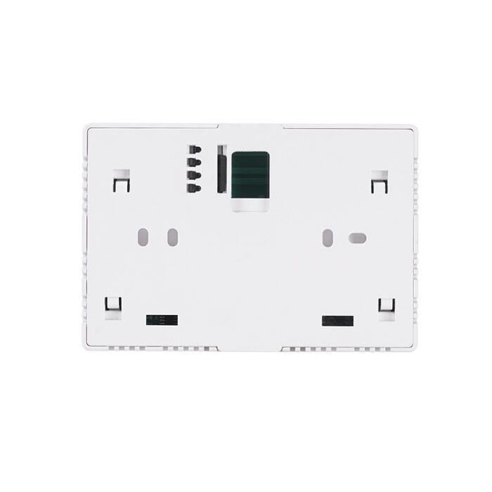 Achterzijde Easycomfort 728 wifi thermostaat, wit