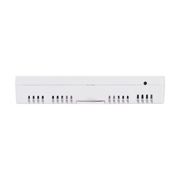 Onderzijde Easycomfort 728 wifi thermostaat, wit