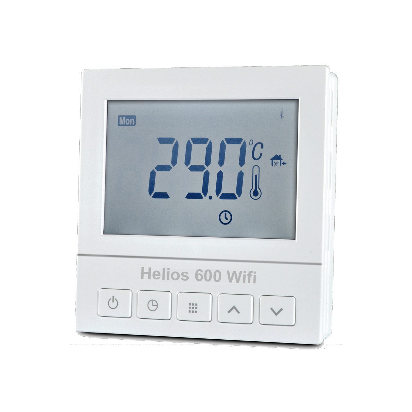 Helios 600 Right side wit 3 Helios 600 wifi thermostaat