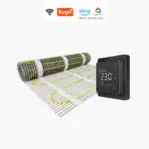 Elektrische vloerverwarming met wifi thermostaat